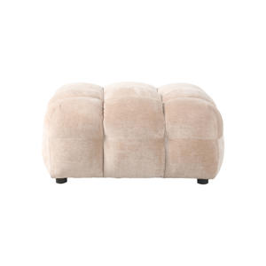 Hackman Hocker Velours Beige