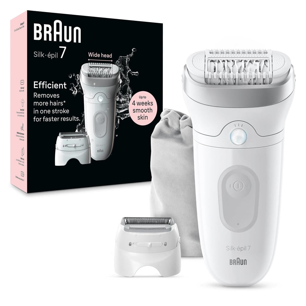 Braun Silk·épil 7 epilator SE7-041 - wit met zilver