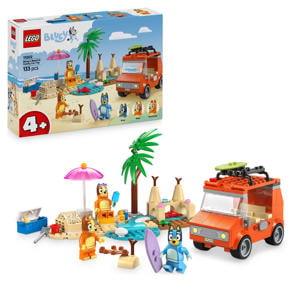 Bluey: Bluey's Autorit naar het Strand, Bouwpakket voor Kinderen 11202
