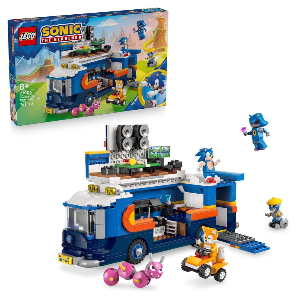 LEGO Sonic the Hedgehog Team Sonic commandotruck 77006
