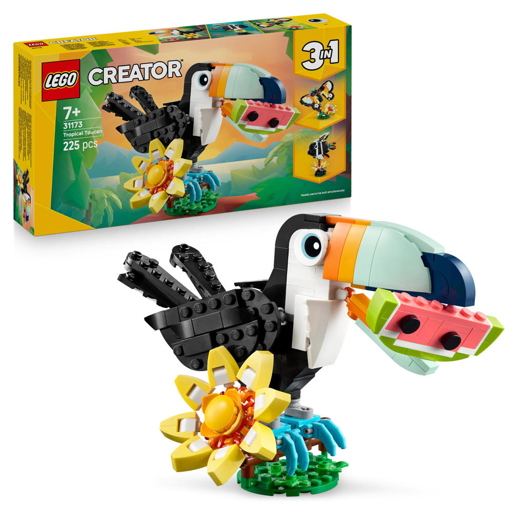 LEGO Creator Wilde dieren: tropische toekan 31173
