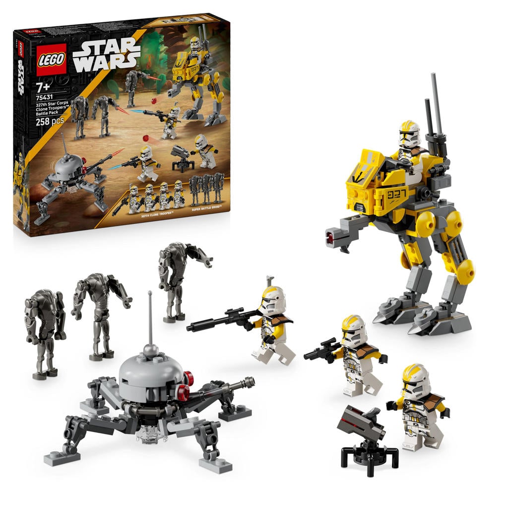 LEGO Star Wars 327th Star Corps Clone Troopers™ Battle Pack 75431