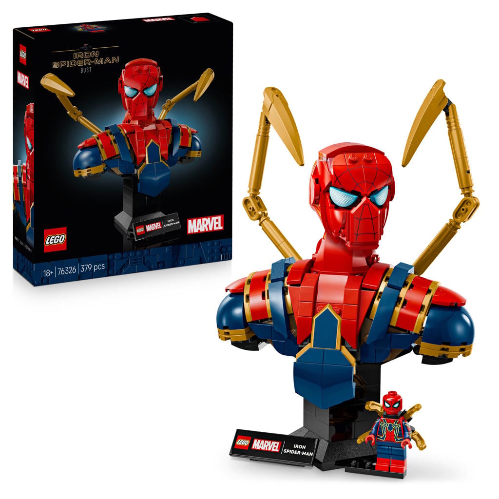 LEGO Marvel Iron Spider-Man buste 76326