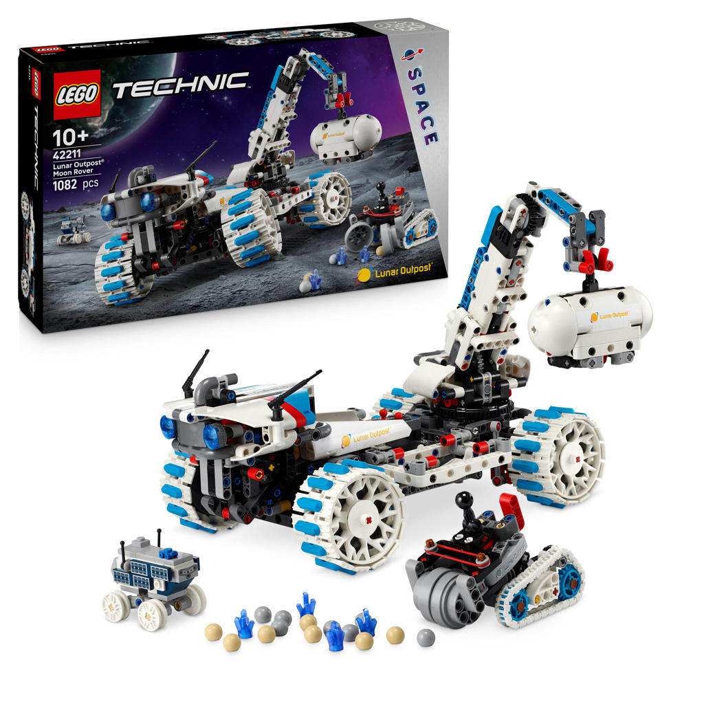 LEGO Technic Lunar Outpost™ maanrover ruimtevoertuig 42211