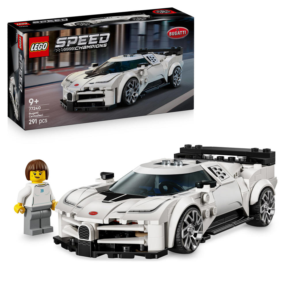 LEGO Speed Champions Bugatti Centodieci hyper sportauto 77240