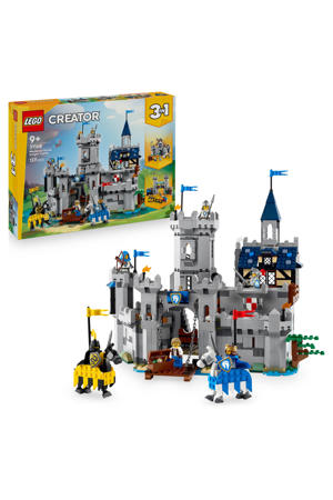 LEGO Iconic Middeleeuws kasteel met ridders te paard 31168