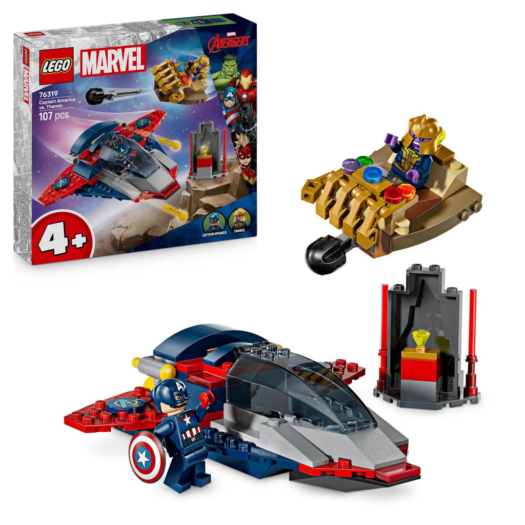 LEGO Marvel Avengers Captain America vs. Thanos 76319
