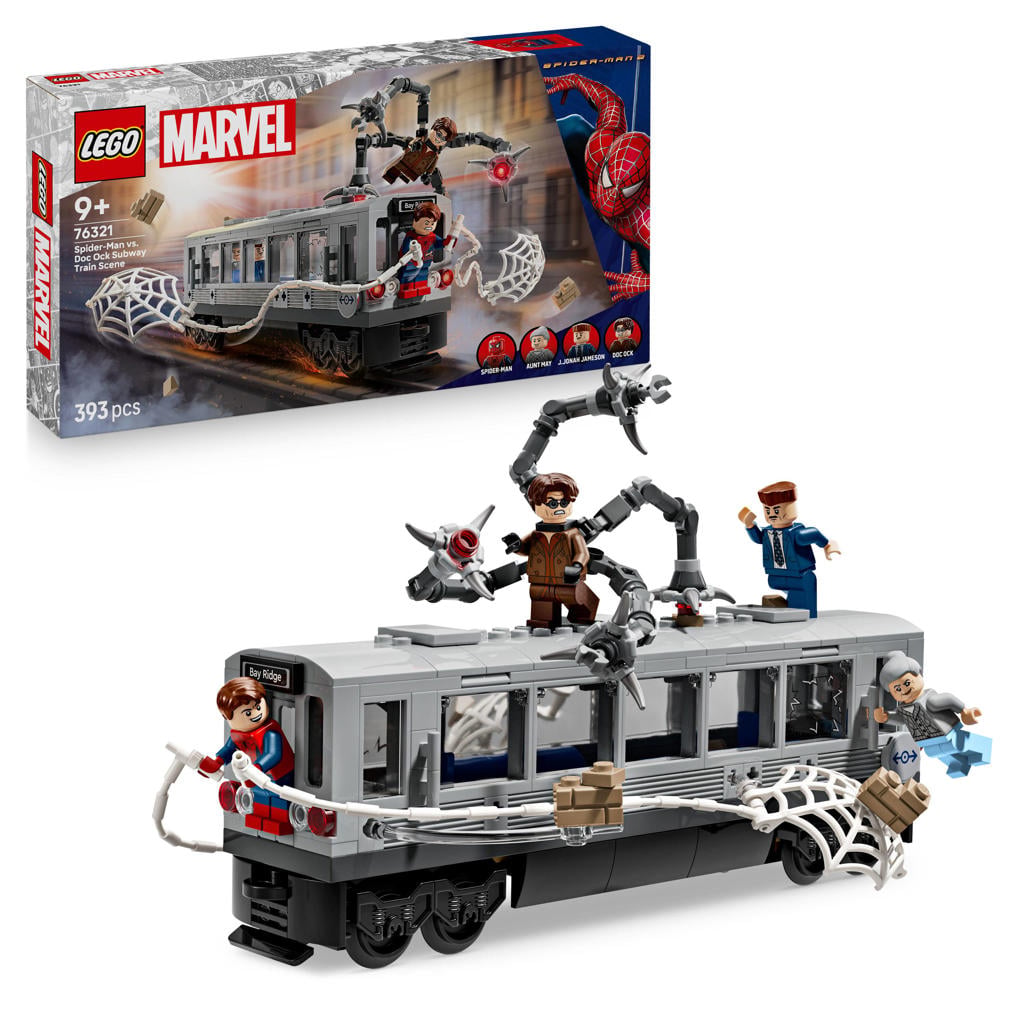 LEGO Marvel Spider-Man vs. Doc Ock metroscène 76321