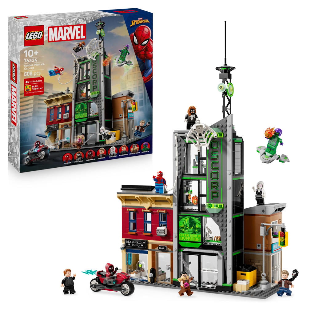 LEGO Marvel Spider-Man Spider-Man vs. Oscorp 76324