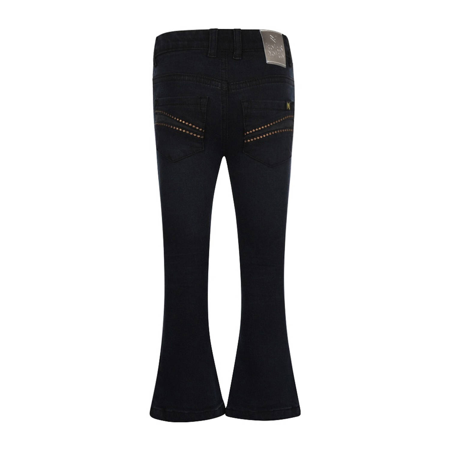 Koko Noko flared jeans black denim