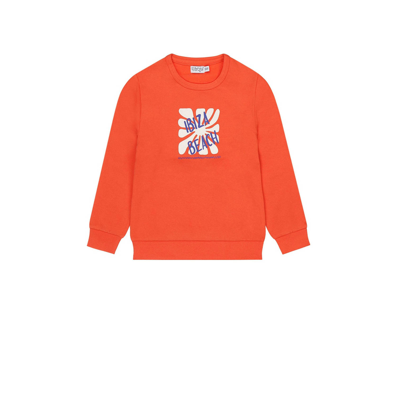 Dirkje sweater oranje