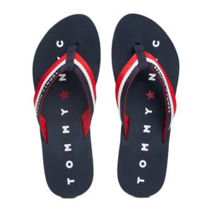 teenslippers donkerblauw