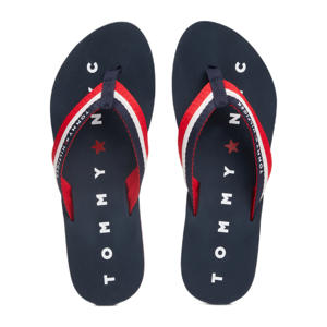   teenslippers donkerblauw