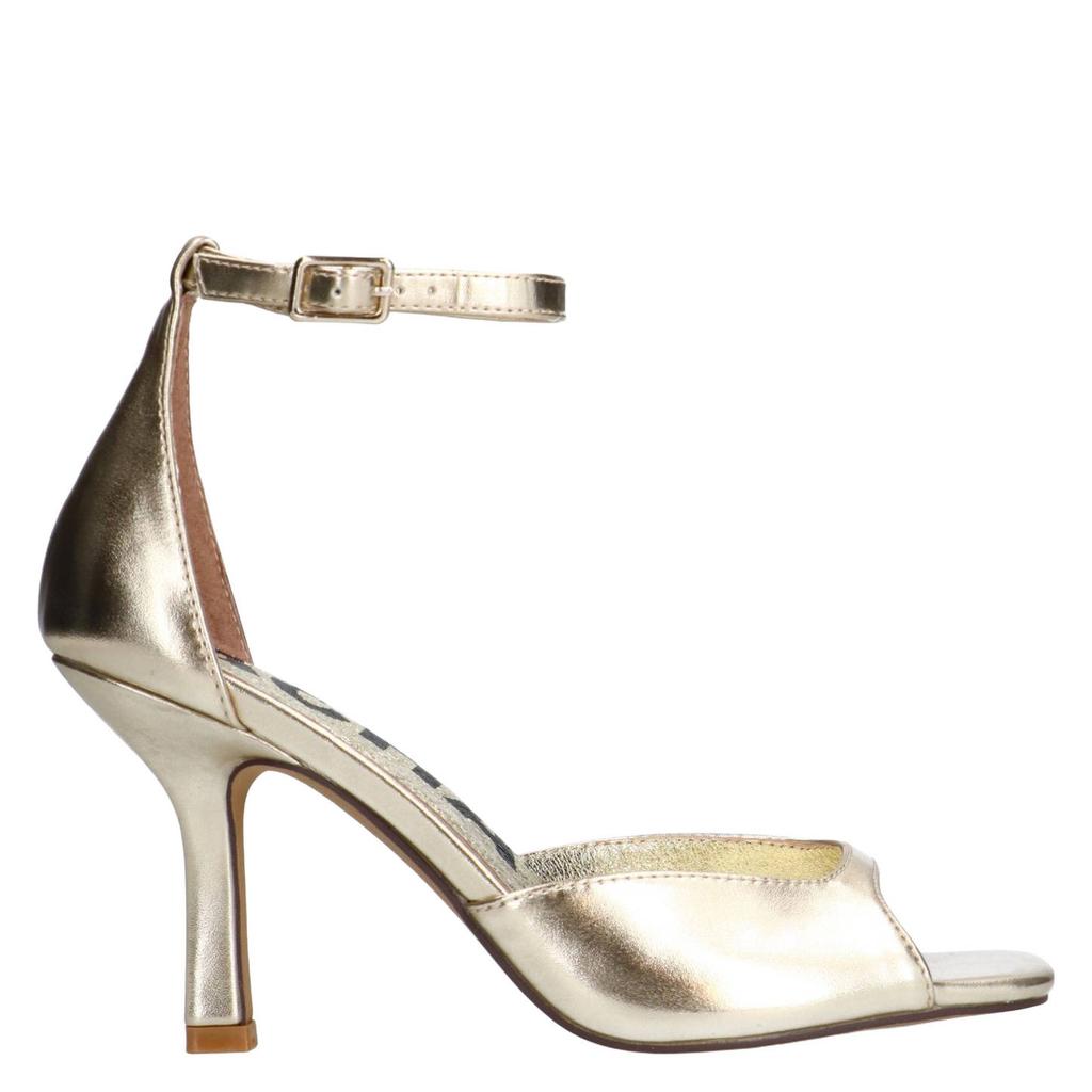 Gouden dames Sacha sandalettes van synthetisch materiaal