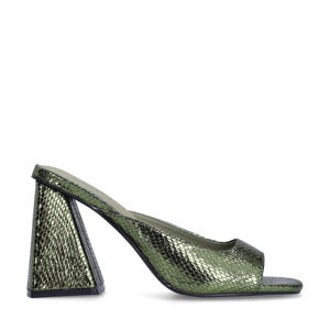   muiltjes metallic groen
