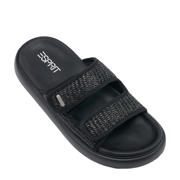 thumbnail: ESPRIT   raffia slippers zwart