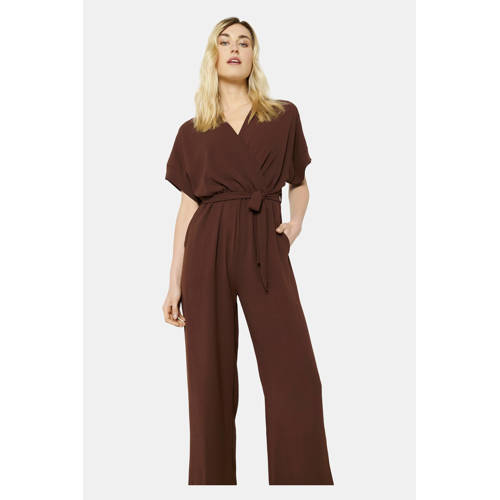 LOLALIZA jumpsuit donkerbruin afbeelding