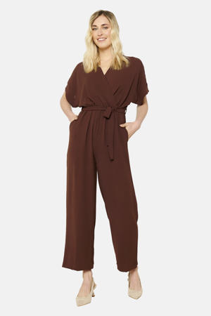jumpsuit donkerbruin
