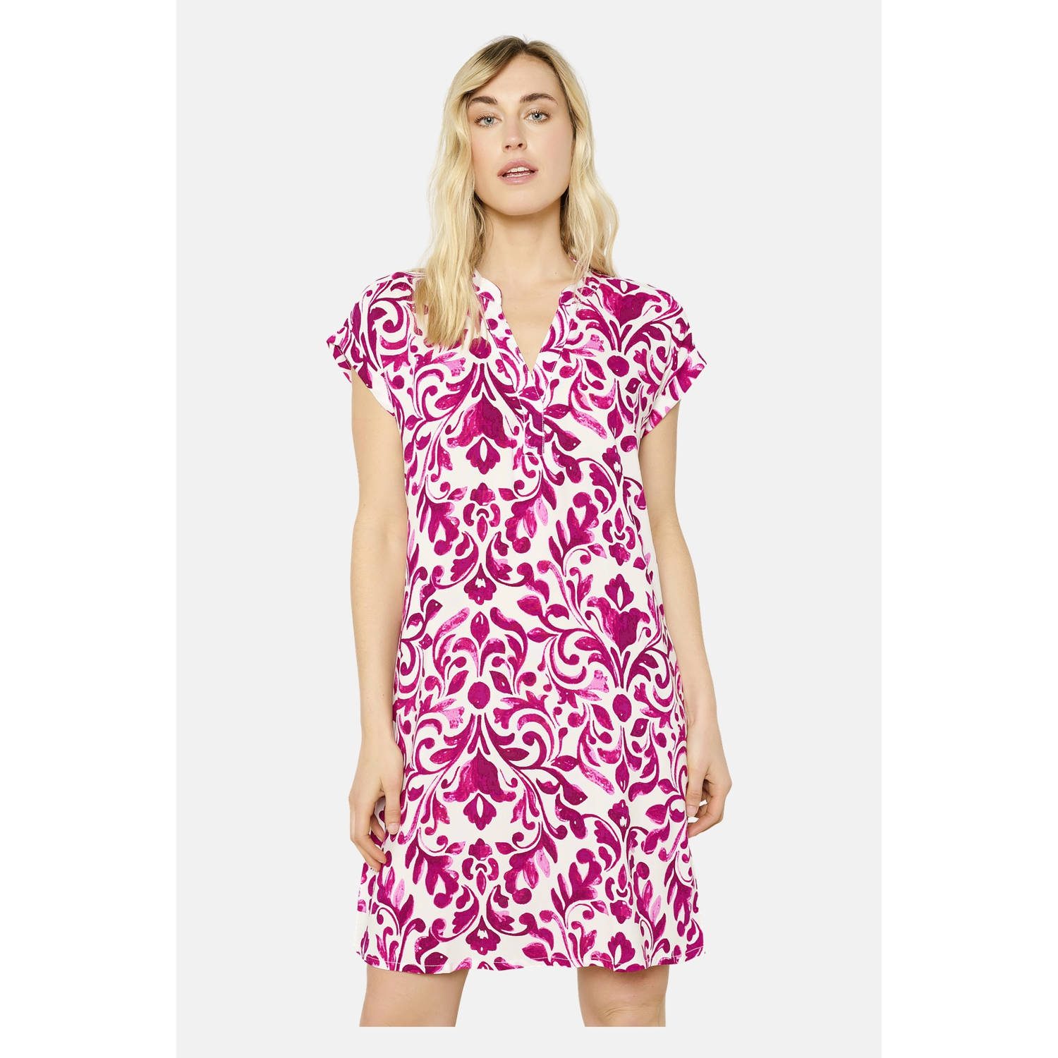 LOLALIZA zomerjurk violet