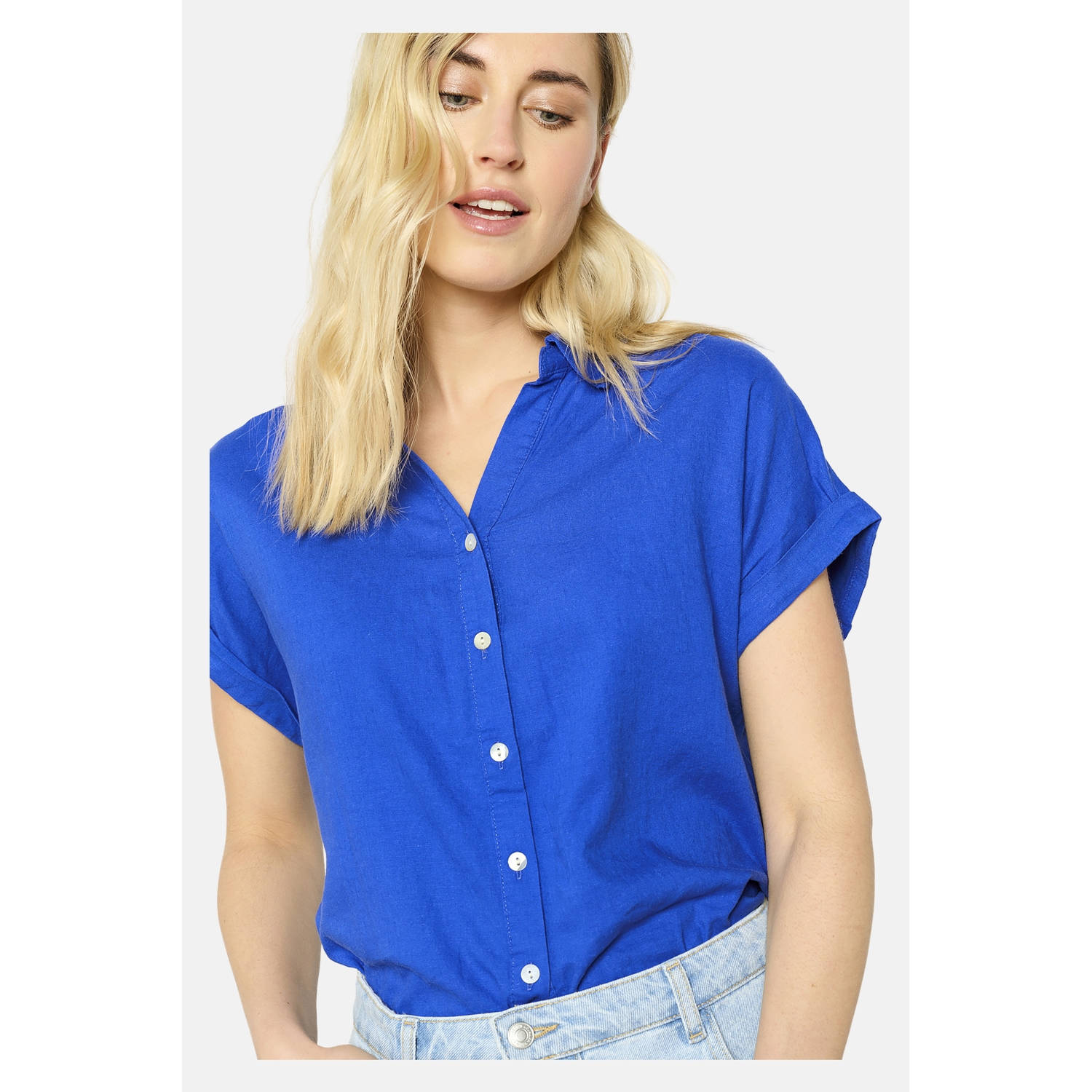 LOLALIZA blouse blauw