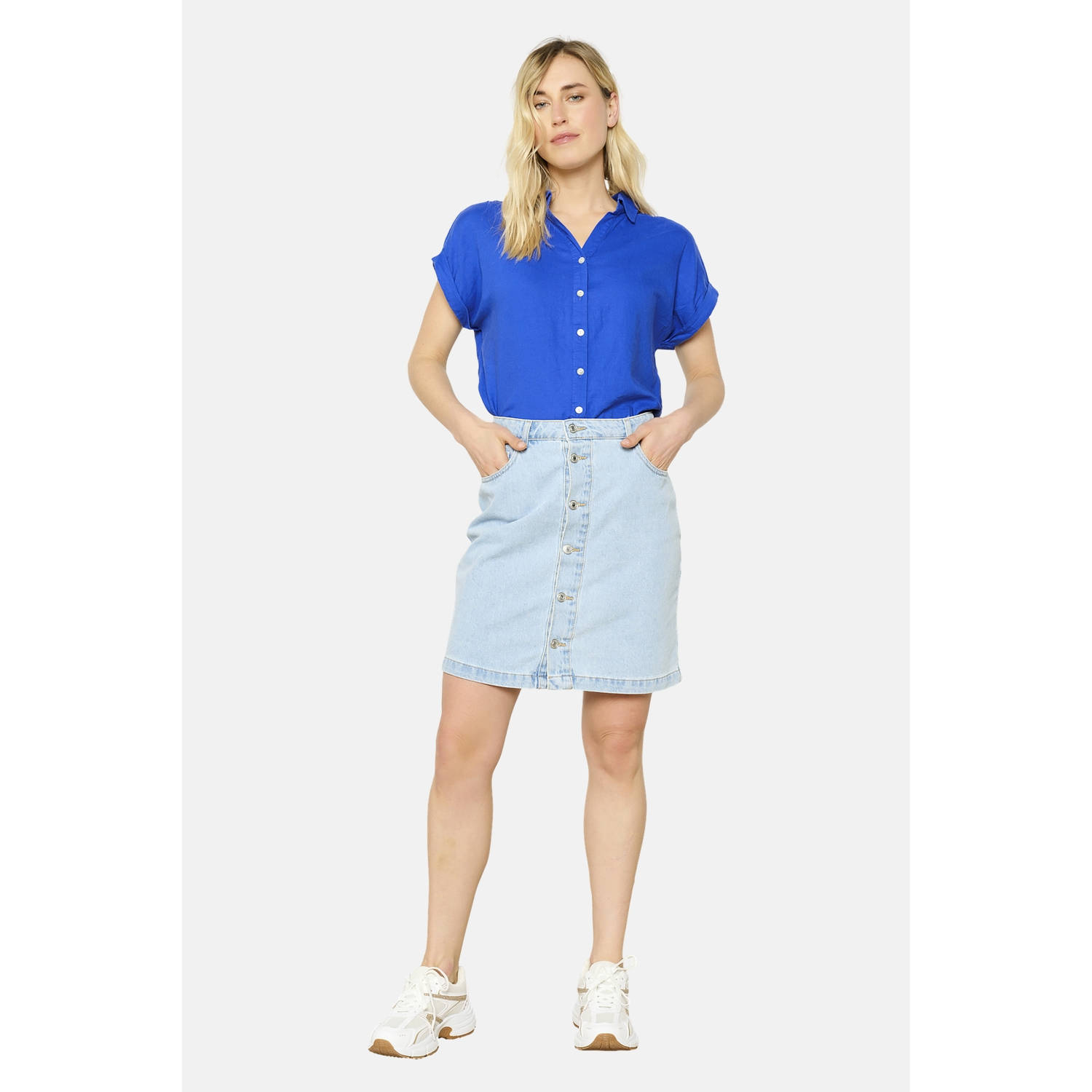 LOLALIZA blouse blauw