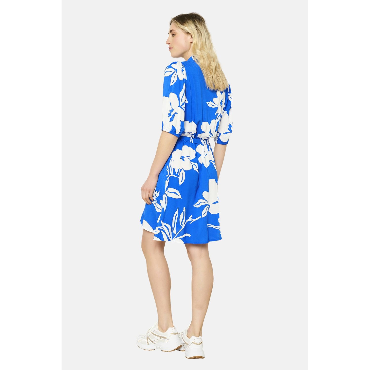 LOLALIZA A-lijn jurk blauw