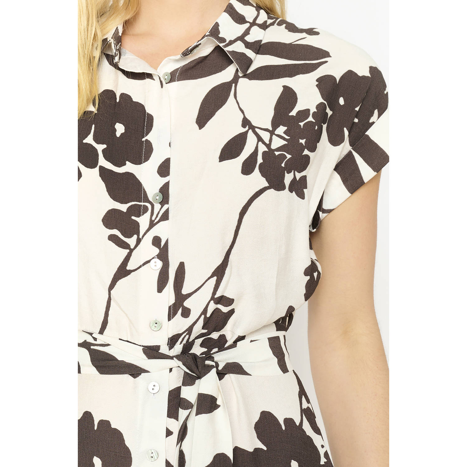 LOLALIZA blousejurk bruin