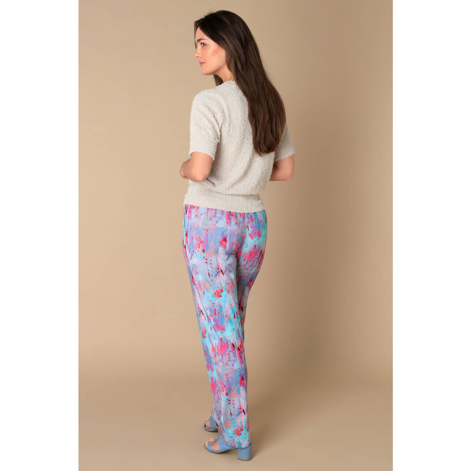 Ivy Beau gebreid vest ecru