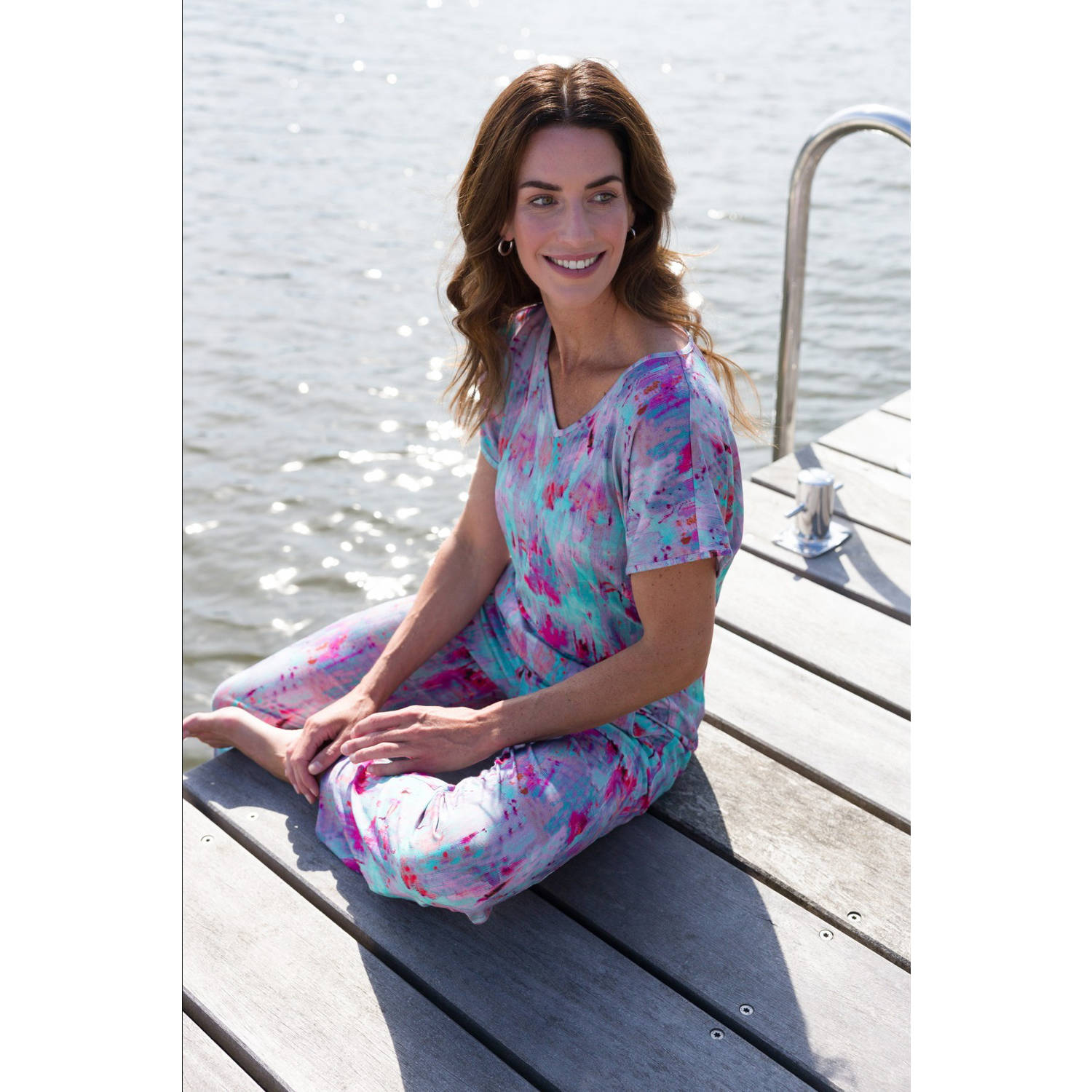 Ivy Beau top paars