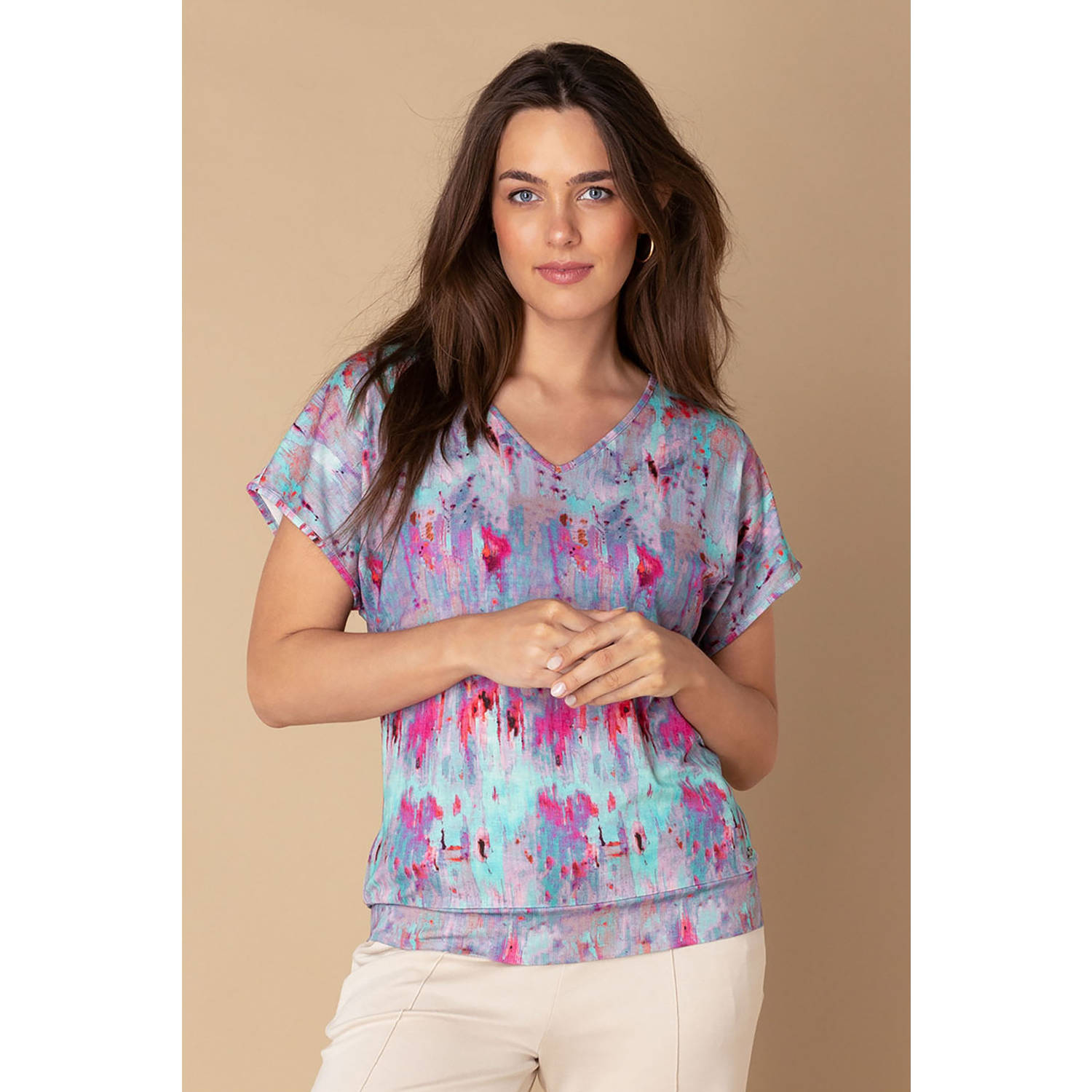 Ivy Beau top paars
