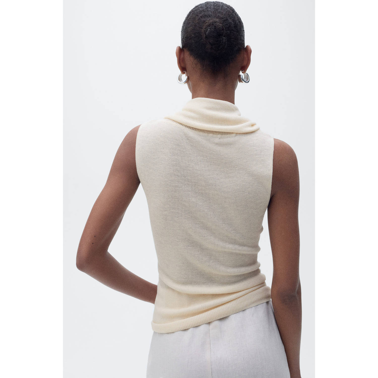 Mango top beige