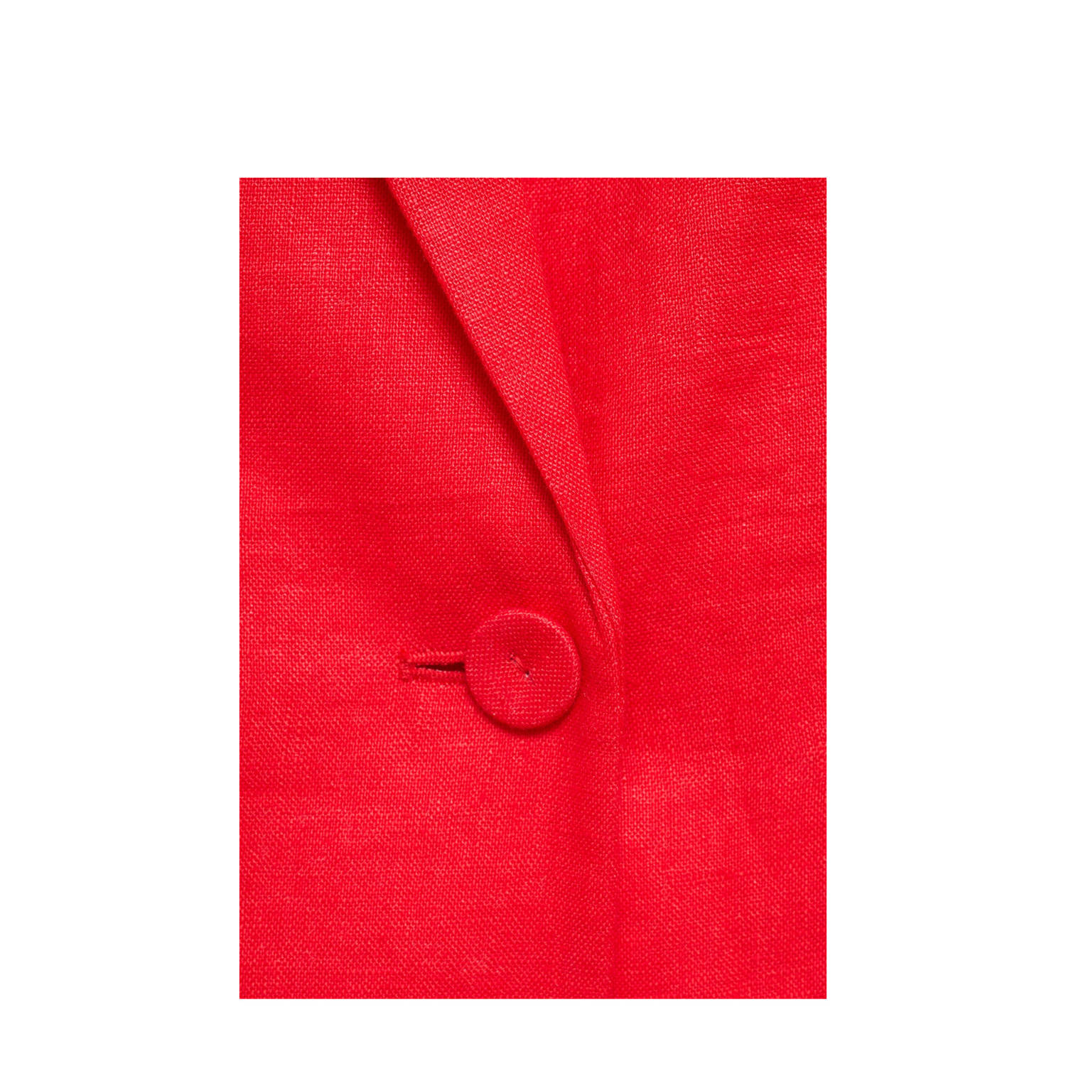Mango getailleerde blazer rood