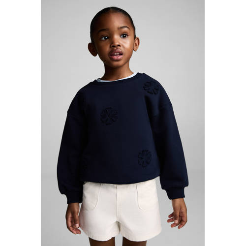 Mango Kids denim short ecru afbeelding