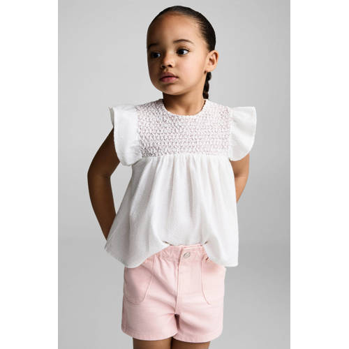 Mango Kids denim short roze afbeelding
