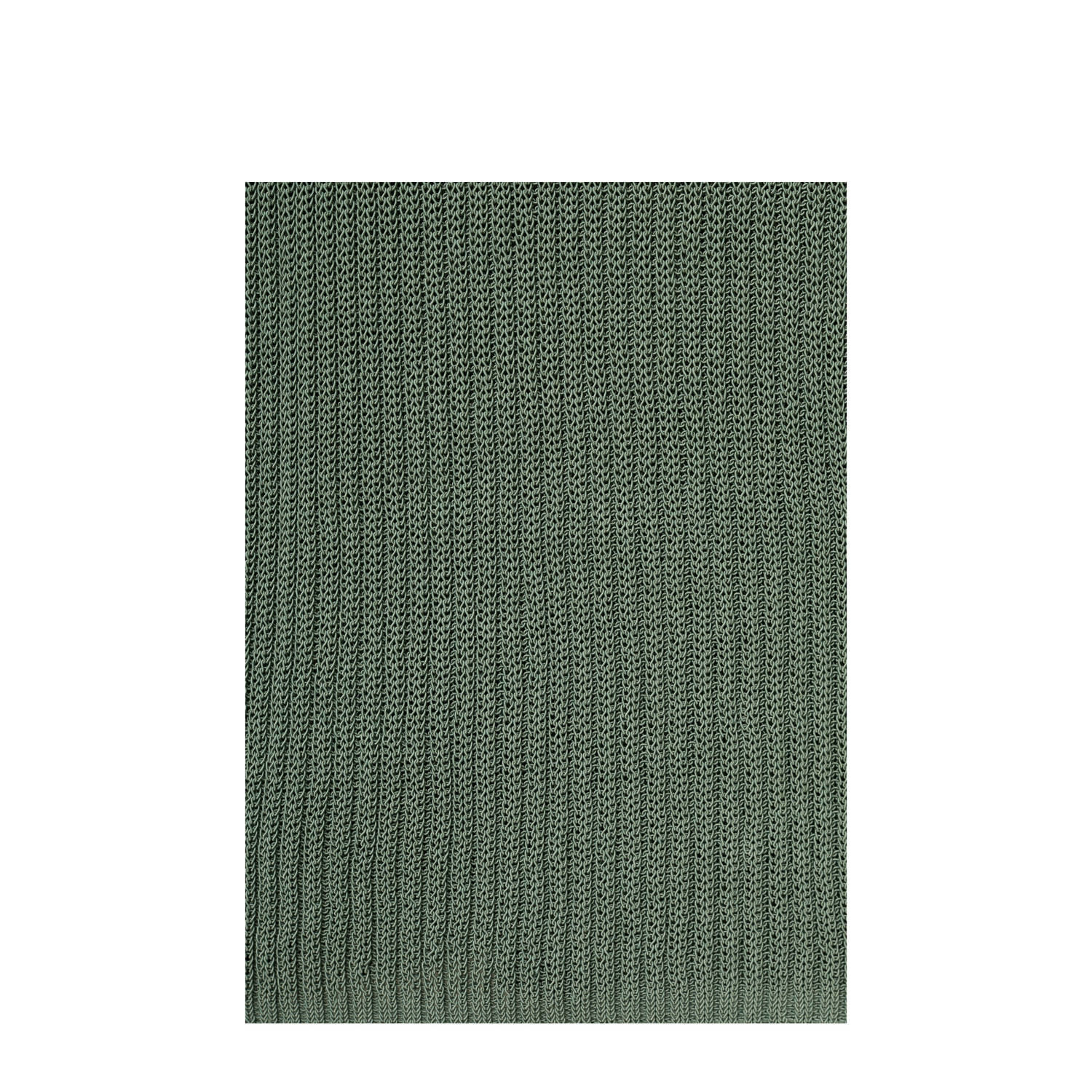 Mango top groen gebreid