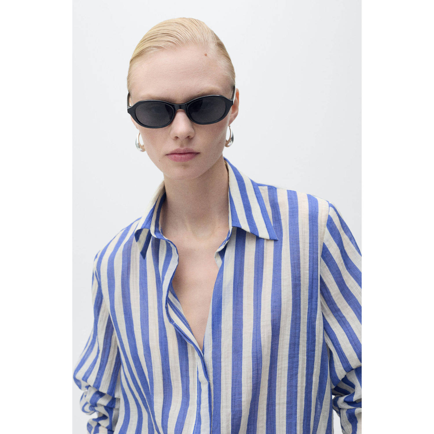Mango blouse wit