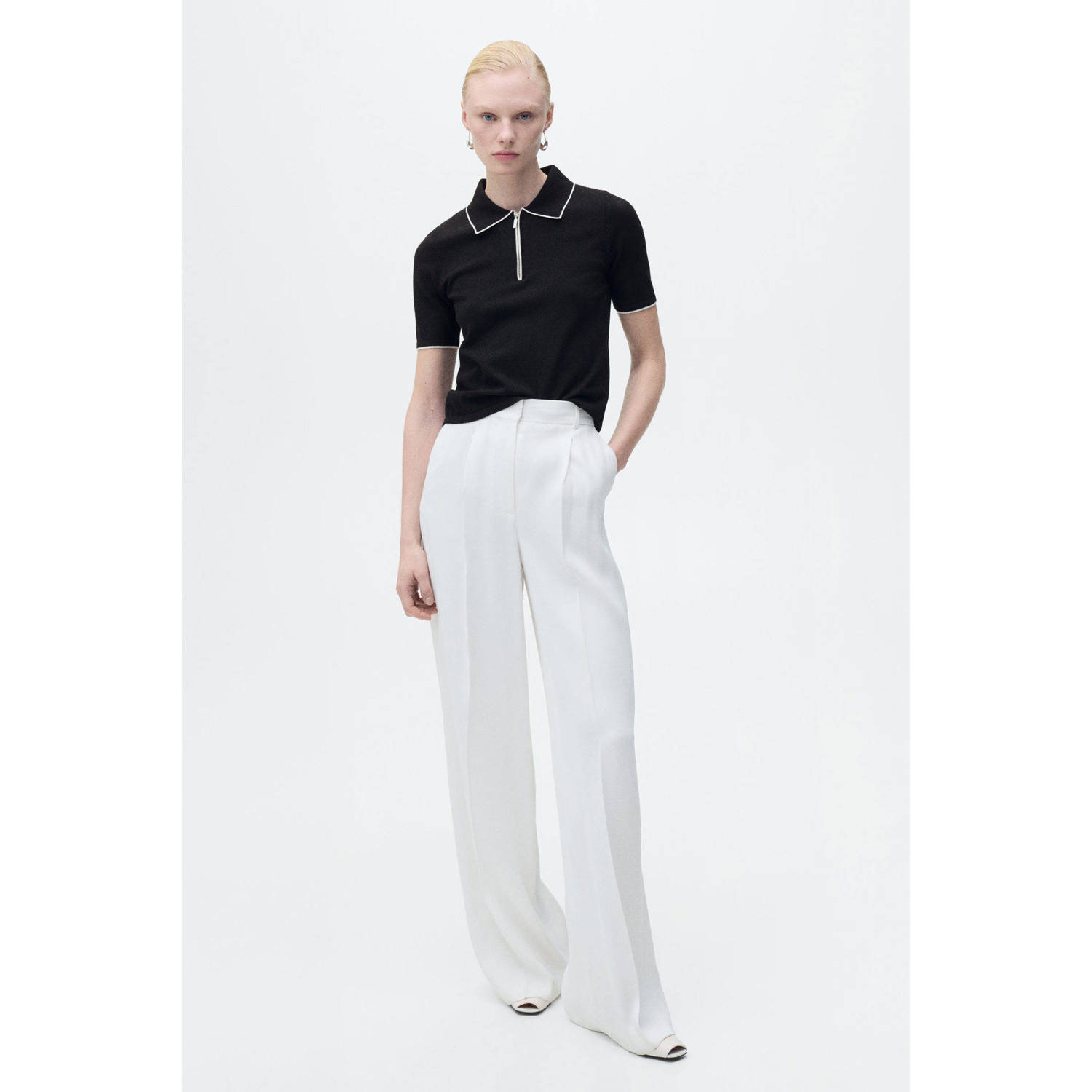 Mango top zwart