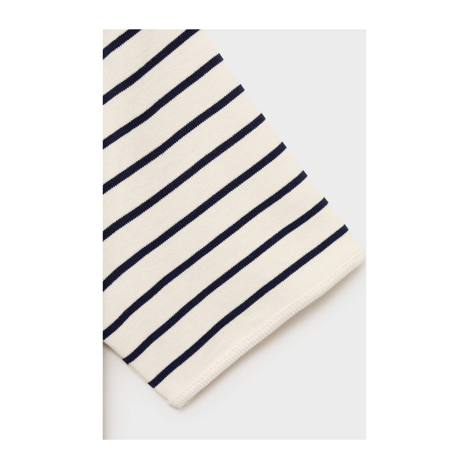 Mango gebreid vest wit