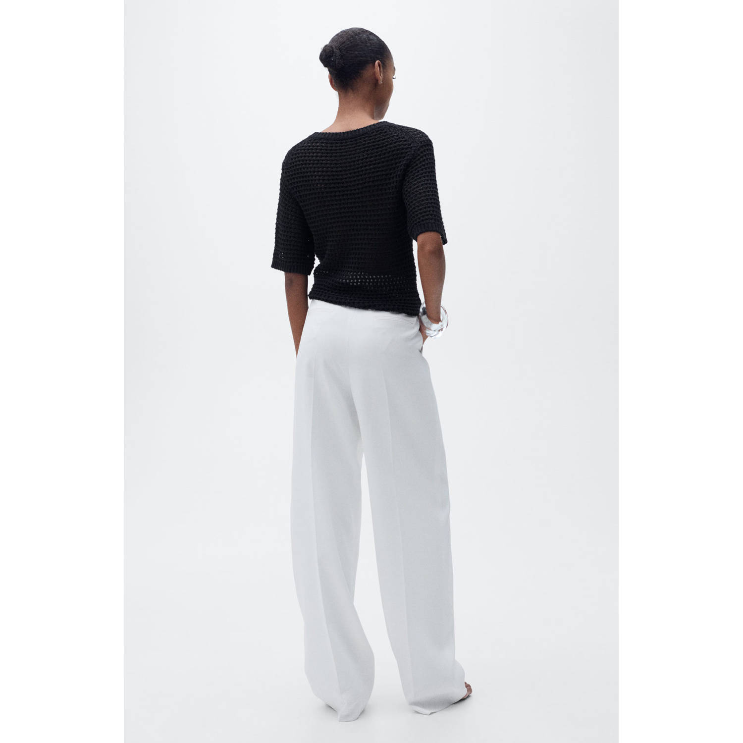 Mango top zwart