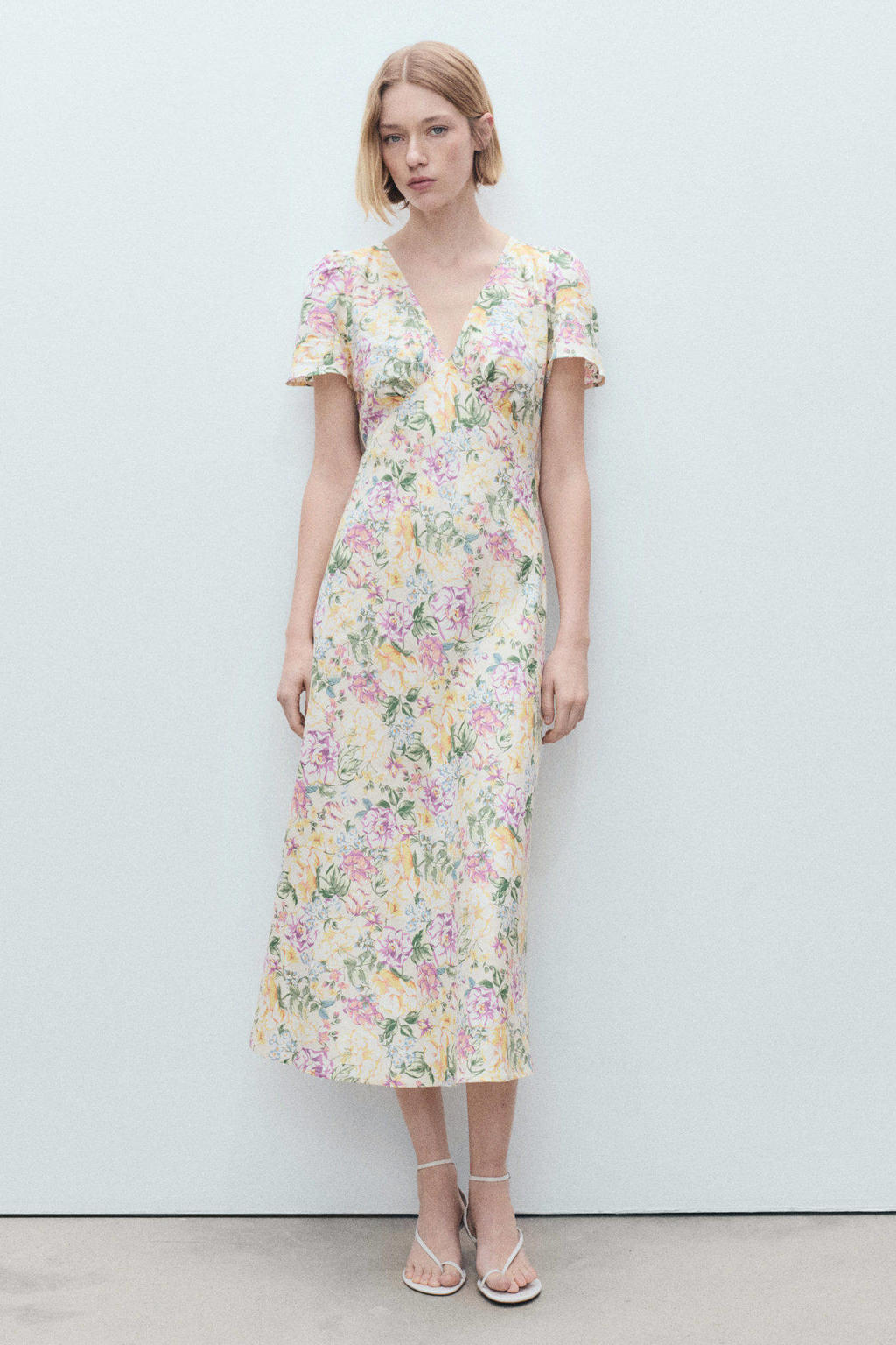 VEVESMUNDO Zomerjurk voor dames, korte mouwen, katoen, casual, A-lijn, ronde hals, vrijetijdsjurk, linnen jurk, lange jurk met zakken, Donkerblauw, M VEVESMUNDO Zomerjurk voor dames, korte mouwen, katoen, casual, A-lijn, ronde hals, vrijetijdsjurk, linnen jurk, lange jurk met zakken, Donkerblauw, M