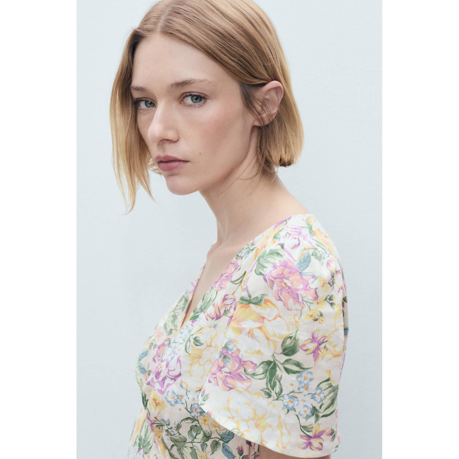 Mango zomerjurk multi