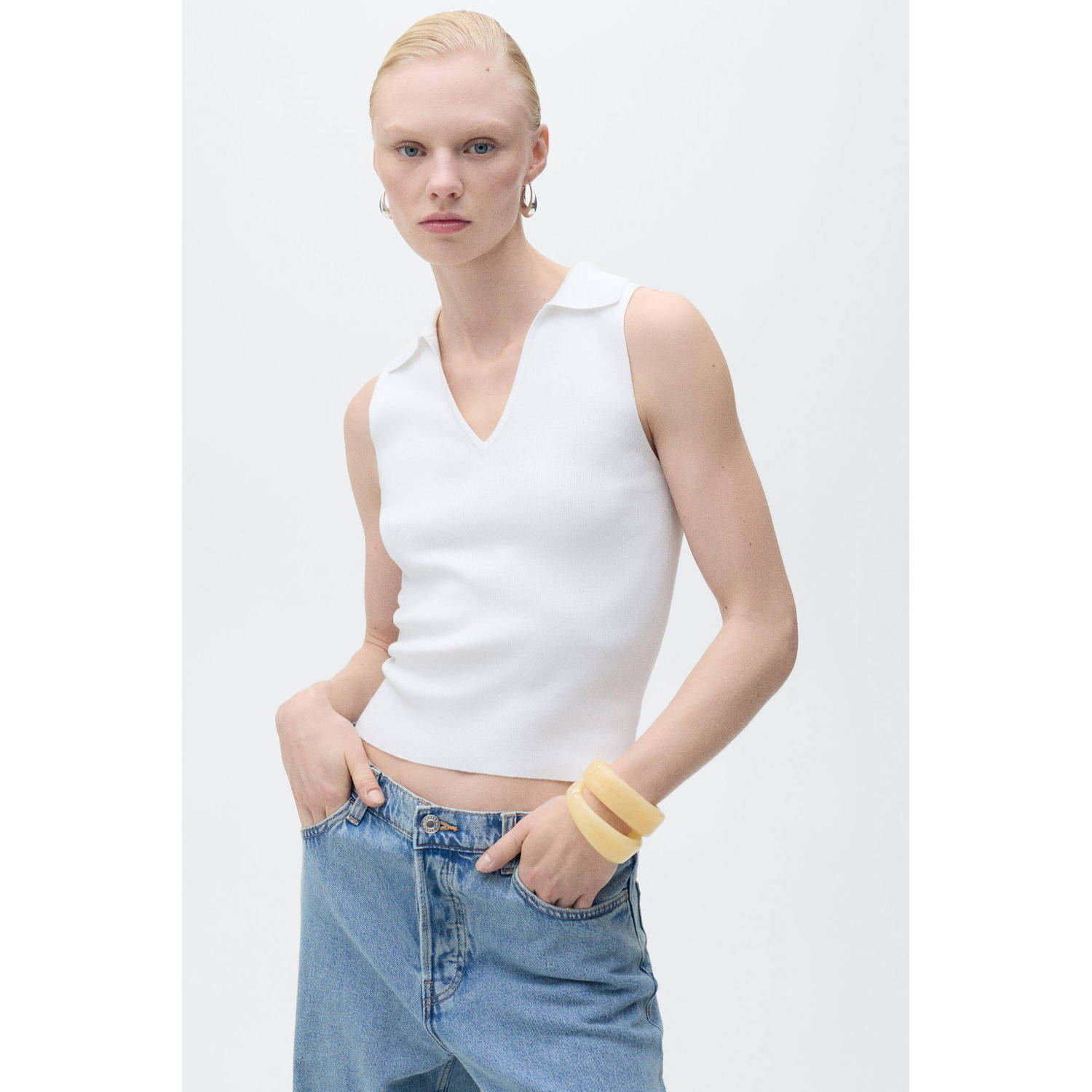 Mango top wit