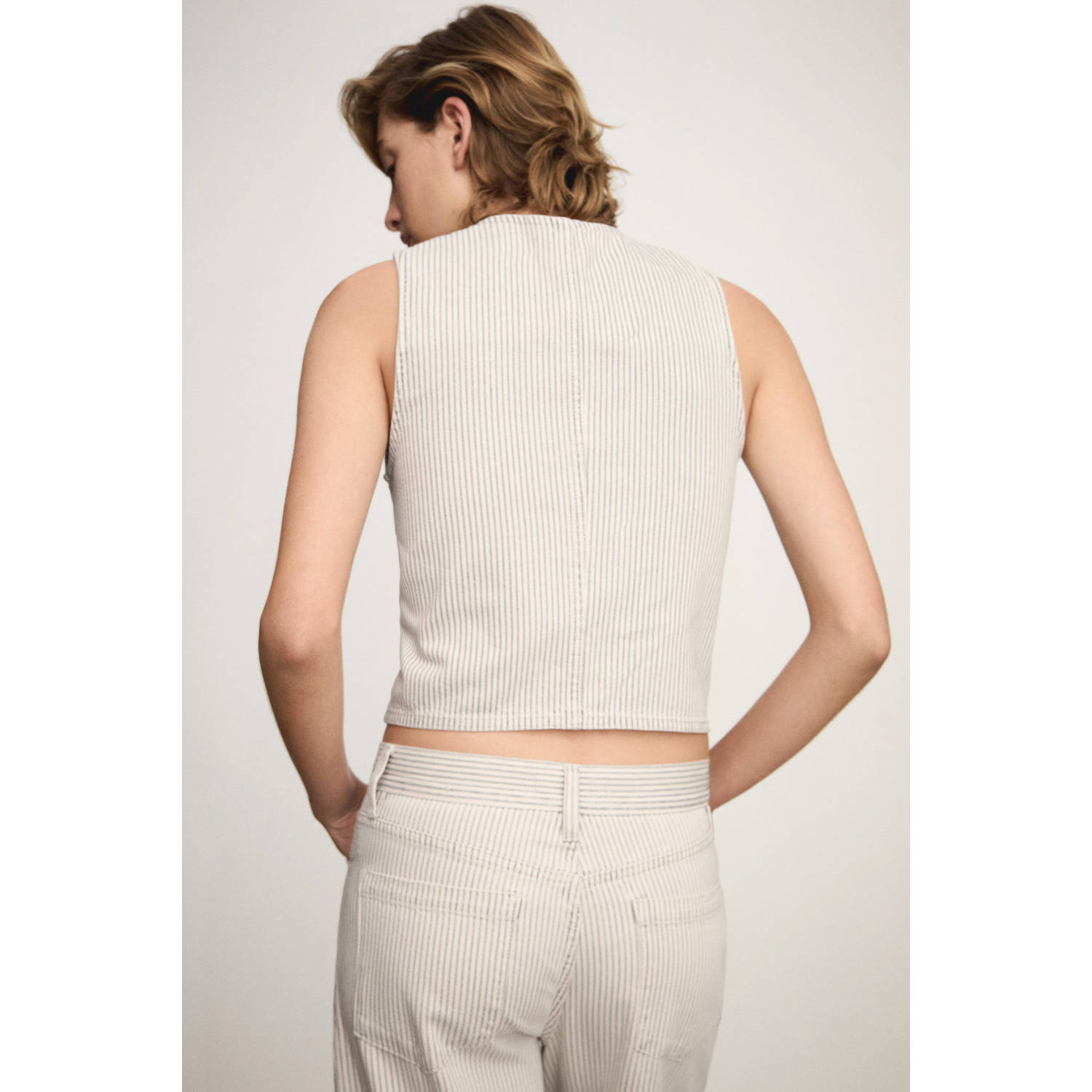 Mango gilet ecru