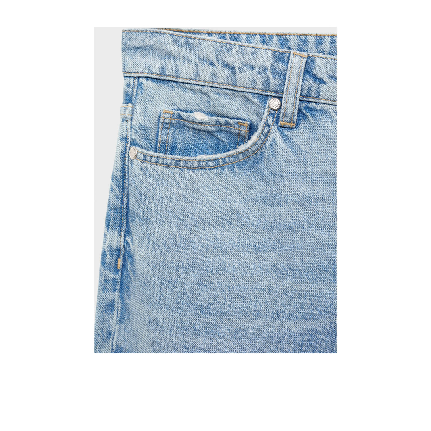 Mango light blue denim