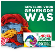 thumbnail: Ariel 3 in 1 Pods Color - The Big One 4 x 15Ct -  wasbeurten