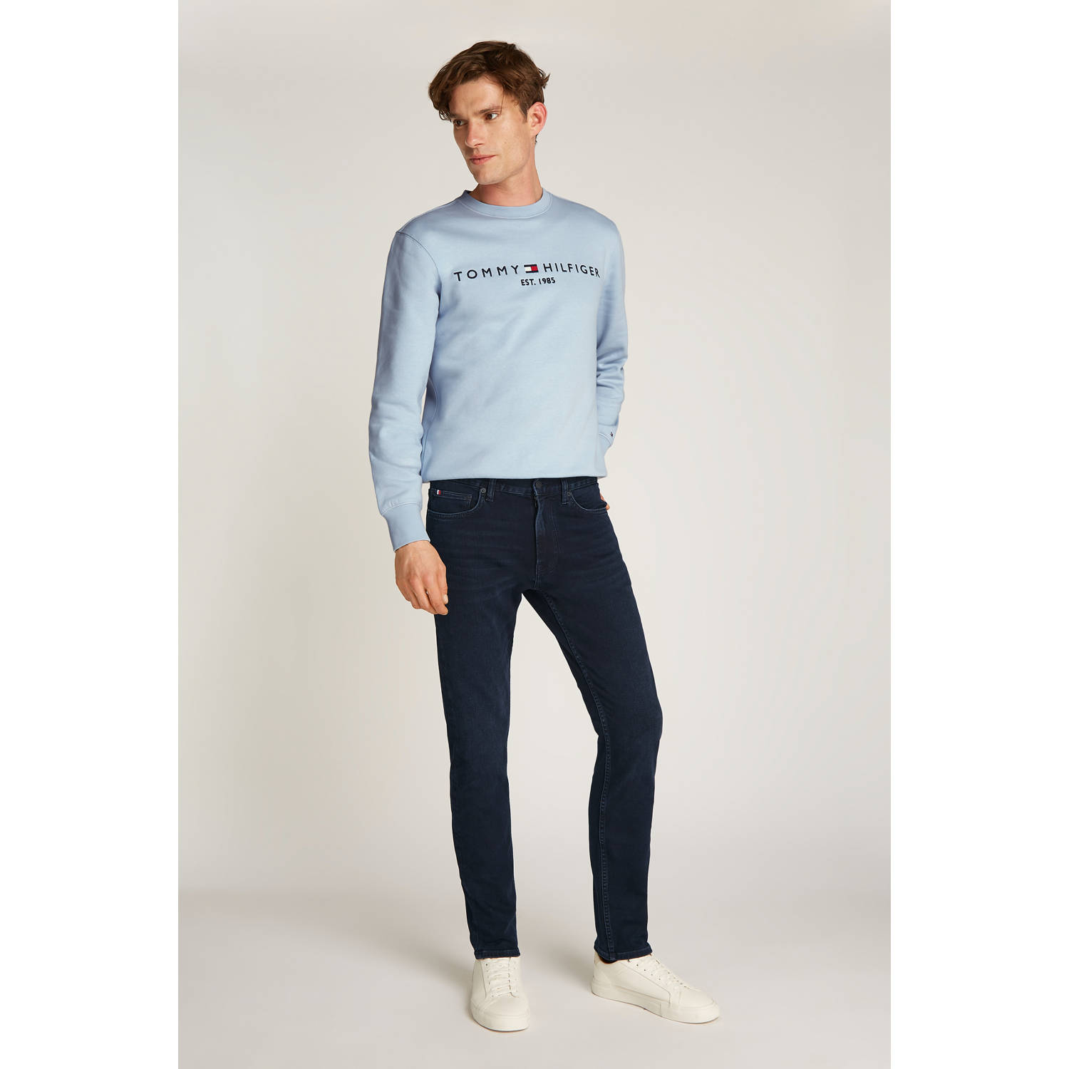 Tommy Hilfiger CORE DENTON slim fit jeans blue black