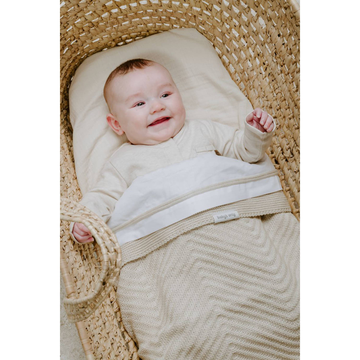 Baby's Only ledikantdeken Grace warm linnen