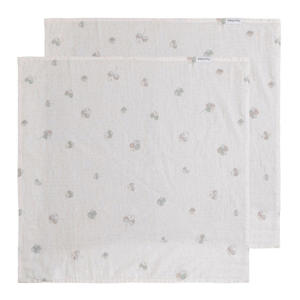 swaddle Tender 65x65 - offwhite/beige/grijs (set van 2)