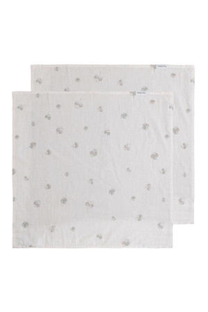 swaddle Tender 65x65 - offwhite/beige/grijs (set van 2)
