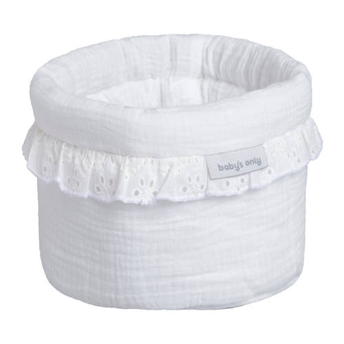 Baby's Only commode mandje Calm wit afbeelding
